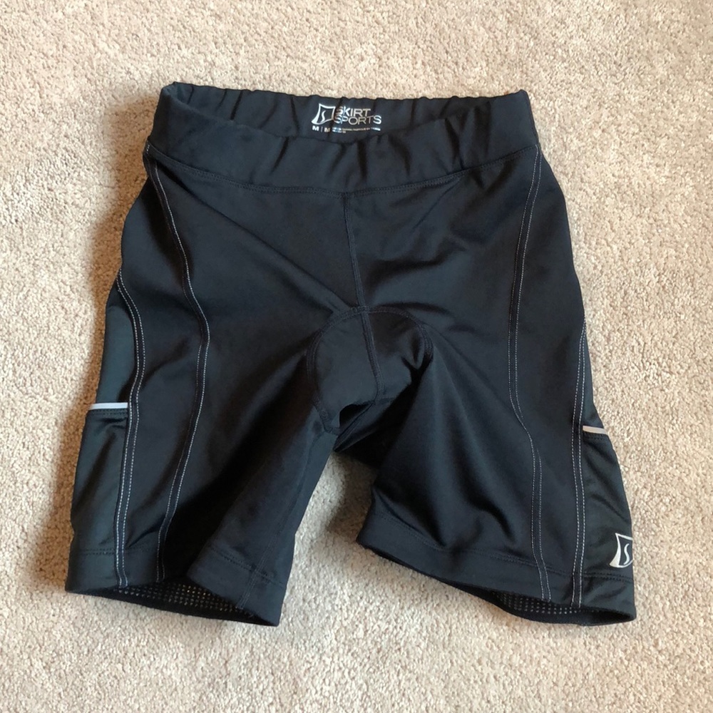 EUC Black Skirt Sport padded biker shorts